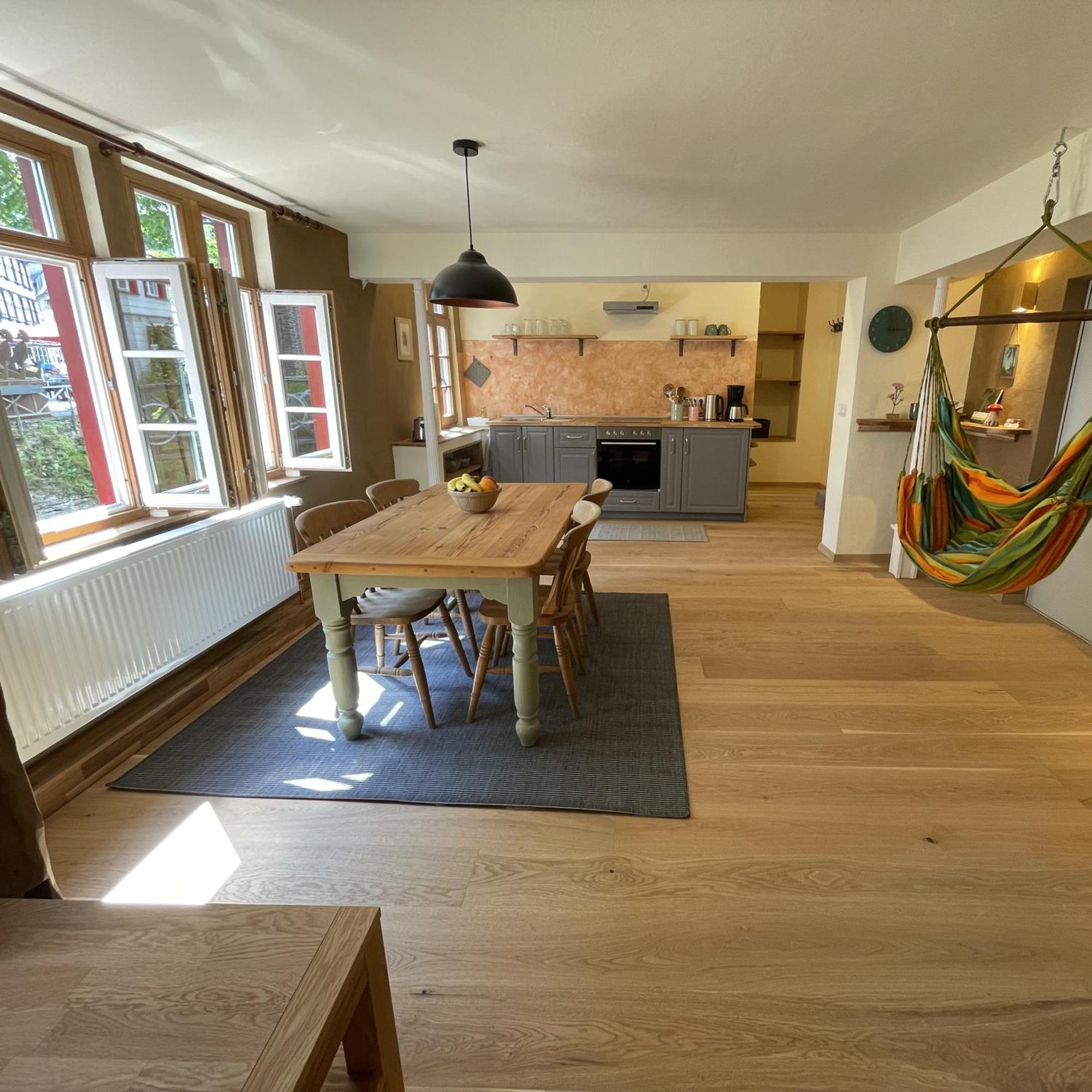 Apartment Am Fluss Im Haus An Der Rur Monschau Exterior photo